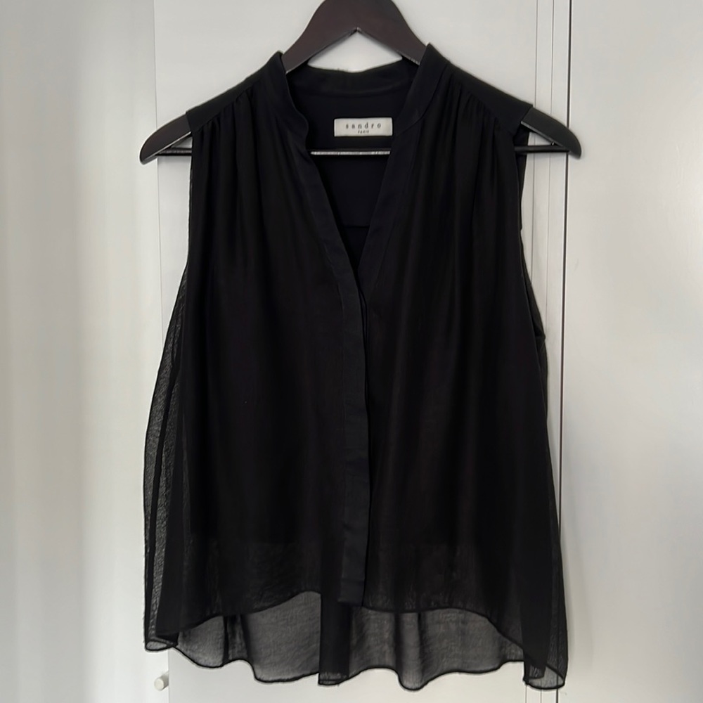 Sandro Paris Top- Size 1 (XS) excellent condition.